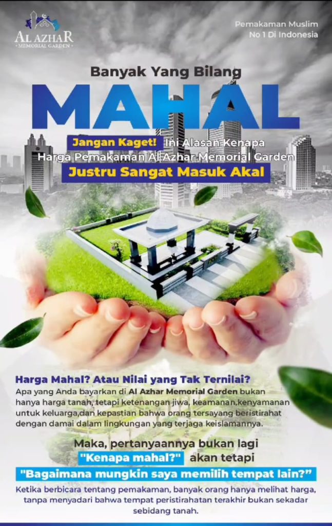 Makam Muslim 24 Jam Al Azhar Memorial Garden